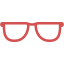 persian red glasses 2 icon