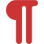 persian red pi icon