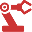 persian red robot icon