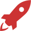 persian red rocket icon