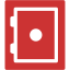 persian red safe icon