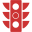 persian red semaphore icon