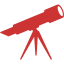 persian red telescope icon