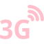 pink 3g icon