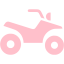 pink 4 wheeler icon