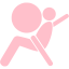 pink airbag icon