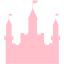 pink castle icon