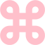 pink command icon