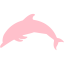 pink dolphin icon