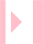 pink expand left icon