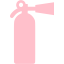 pink fire extinguisher icon