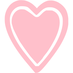 Pink heart 18 icon - Free pink heart icons