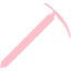 pink ice axe icon