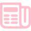 pink newspaper icon