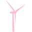 pink windmill icon