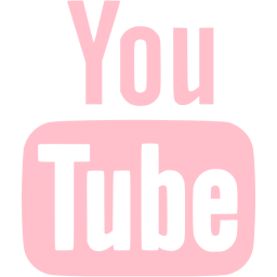 Pink Youtube 6 Icon Free Pink Site Logo Icons