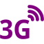 purple 3g icon