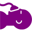 purple anesthesia icon