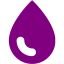 purple droplet icon