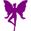 purple faery icon