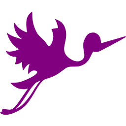 flying stork icon