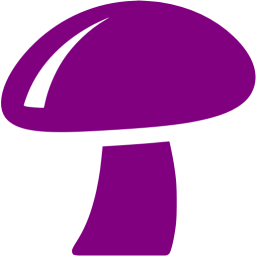 Purple Mushroom Icon Free Purple Food Icons