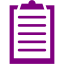 purple notepad 2 icon