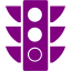 purple semaphore 2 icon