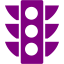 purple semaphore 4 icon