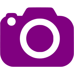 Purple slr camera icon - Free purple camera icons