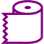 purple toilet paper 3 icon