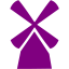 purple windmill 4 icon