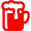 red beer icon