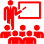 red classroom icon