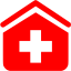 red clinic icon