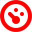 red dashboard 3 icon