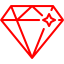 red diamond icon