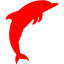 red dolphin 2 icon