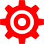 red engineering icon