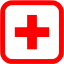 red hospital icon