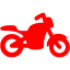 red motorcycle icon