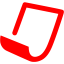 red paper icon