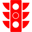 red semaphore icon