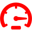 red speed icon