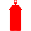 red spray can icon