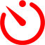 red timer icon