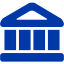 royal azure blue bank 4 icon