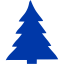 royal azure blue christmas 47 icon