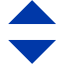 royal azure blue elevator icon