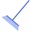 royal blue rake icon